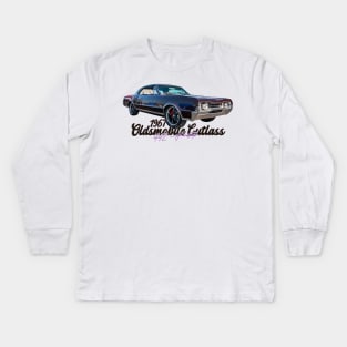 1967 Oldsmobile Cutlass 442 Hardtop Kids Long Sleeve T-Shirt